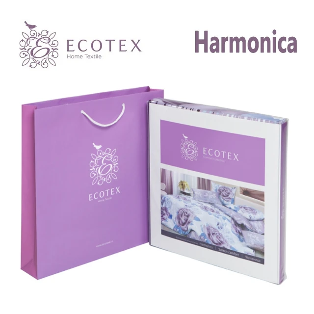 Постельное белье «Лаванда», Ecotex (Россия).