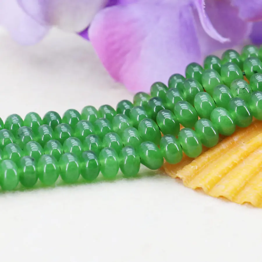 4*6 мм Новый Для Ожерелья &amp Браслета Аксессуары Ремесла Зеленый Малайский