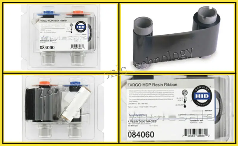 Fargo HDP5000 принтер с черной лентой Fargo 84060
