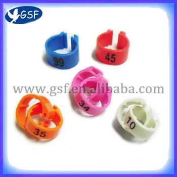 

Wholesale open clip good quality pigeon ring for homing racing pigeon bird