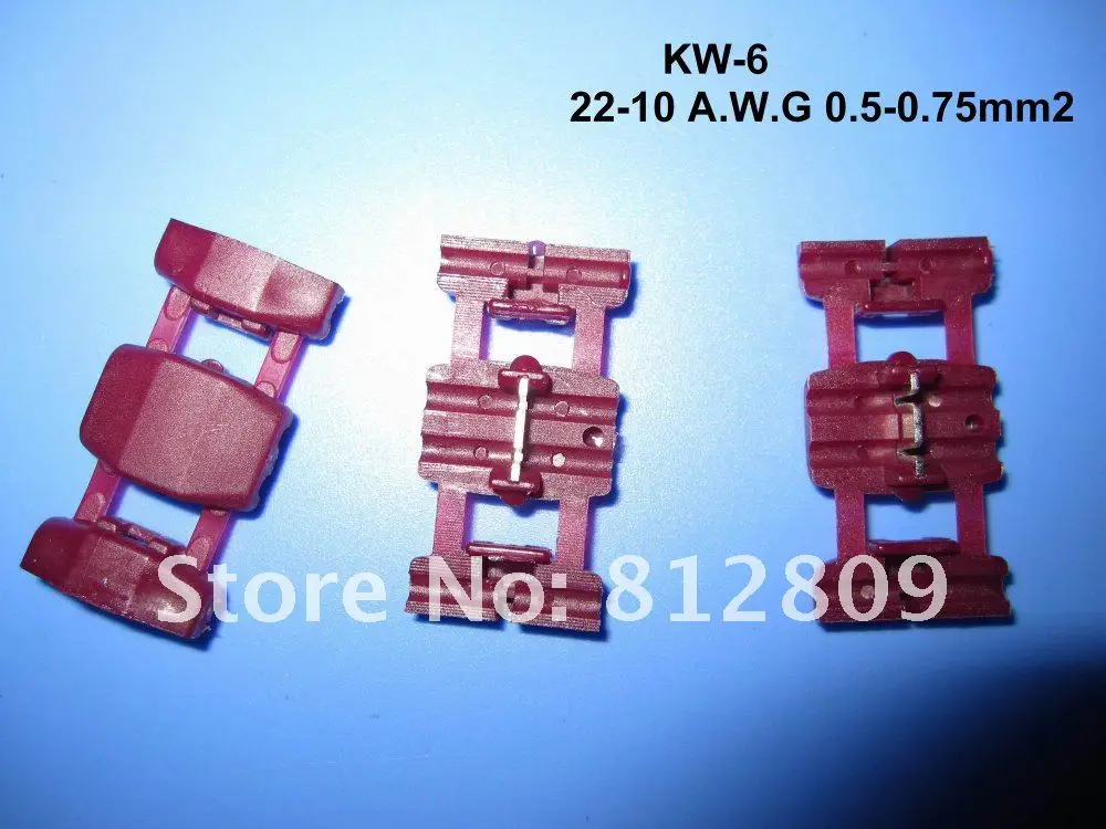 1000 Желтый скотч Блокировка Быстрый сращивания 12-10 AWG Провода разъем Бесплатная доставка