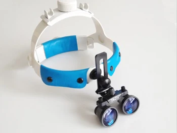 headband with 2.5X loupe 