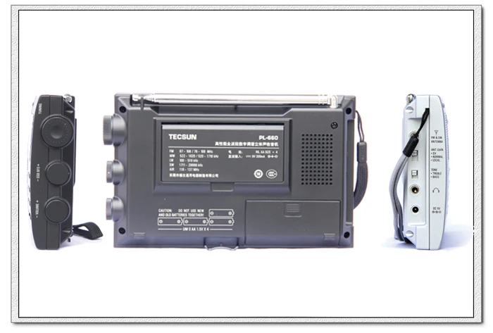 TECSUN PL-660 FM Стерео LW MV SW SSB AIR PLL Радиоприемник