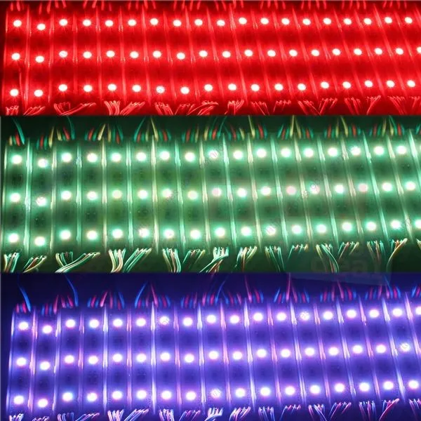 20 шт. Водонепроницаемый DC12V Супер Яркий 7512 5050 3SMD ГАММА СВЕТОДИОДНЫЙ Модуль Строки Свет Канал Синг Письмо
