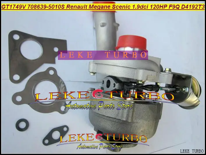 GT1749V 708639-5010S 708639 7701474960 Turbo для Renault Espace Лагуна Меган для Nissan Primera Volvo S40 V40 D4192T3 F9Q 1.9L