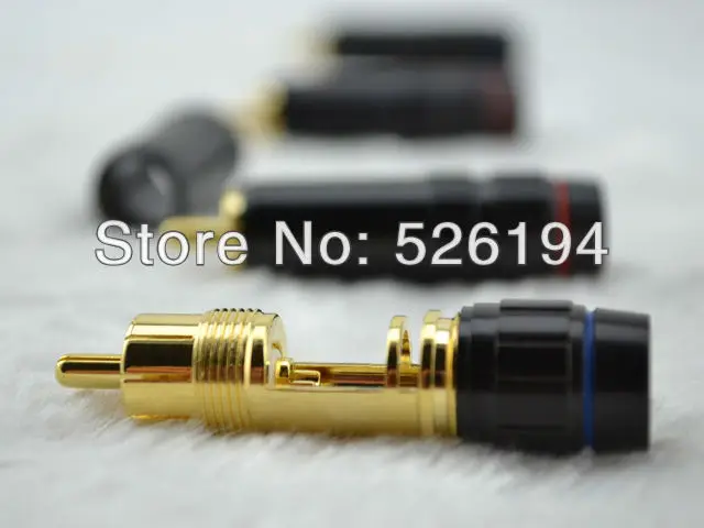Высокая производительность аудио RCA Plug HIFI разъем RCA