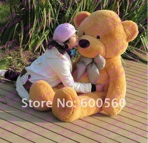 Fancytrader 4 Цвета 63 ''Гигантские Плюшевые Teddy Bear Горячей Рождественский Подарок Огромный JUMBO FT90059