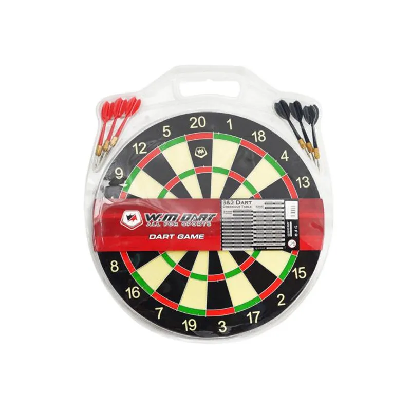 FuLang Darts Boarda with six darts paper target exquisite durable HM819
