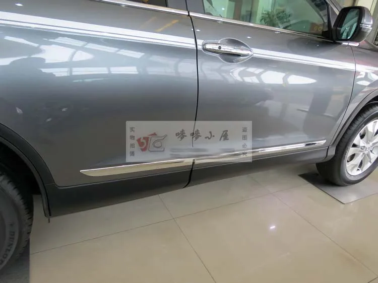 Для Honda CRV CR-V 2012 2013 ABS Хромированная Боковая дверь корпус литье под давлением отделка