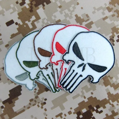 Красный NSWDG DEVGRU команда котиков 6 черепов вышивка патч значки B2861
