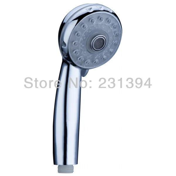 CY8008-A21 гидроэлектрический поток воды ABS Showerhead 3 цвета датчик температуры+ 7 цветов мигающий светодиодный ручной душ