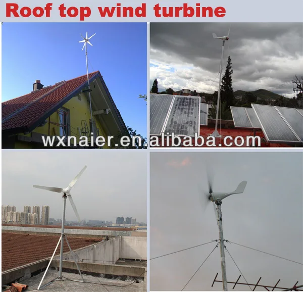 Turbina de Vento Gerador de Moinho de Vento para Casa Venda Pequeno 200 w 9 Cheap wind turbine generator