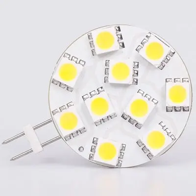 G4 LED Super Bright 10 SMD 5050 wide volt  AC/DC10-30V 1.8W 150LM
