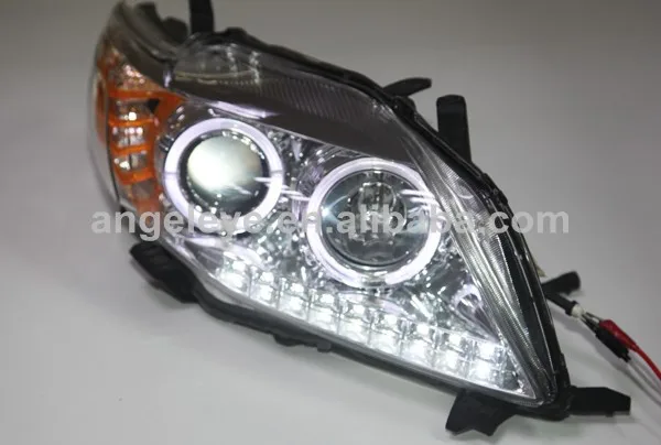 Для Toyota Corolla Altis LED Фонарь налобный 2008-2010 год Chrome дом белый светодиод