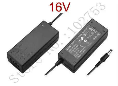 16 V 3A ac/dc адаптер питания, высокое качество 5 шт. 48 Вт Зарядное устройство светодиоидному драйверу, AC100-240V трансформатор конвертер