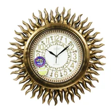 Luxury Antique Fashion Mute Wall Clock Decoration Vintage Gold Quartz Watches And Clocks LS-0048A
