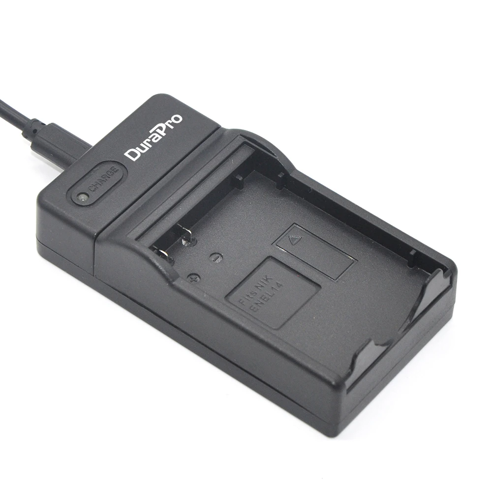1 шт. EN-EL14 EN-EL14A ENEL14 EL14 Батарея+ Цифровое зарядное устройство для Nikon P7800, P7700, P7100, D3400, D5500, D5300, D5600, D5100, D5200, D3300