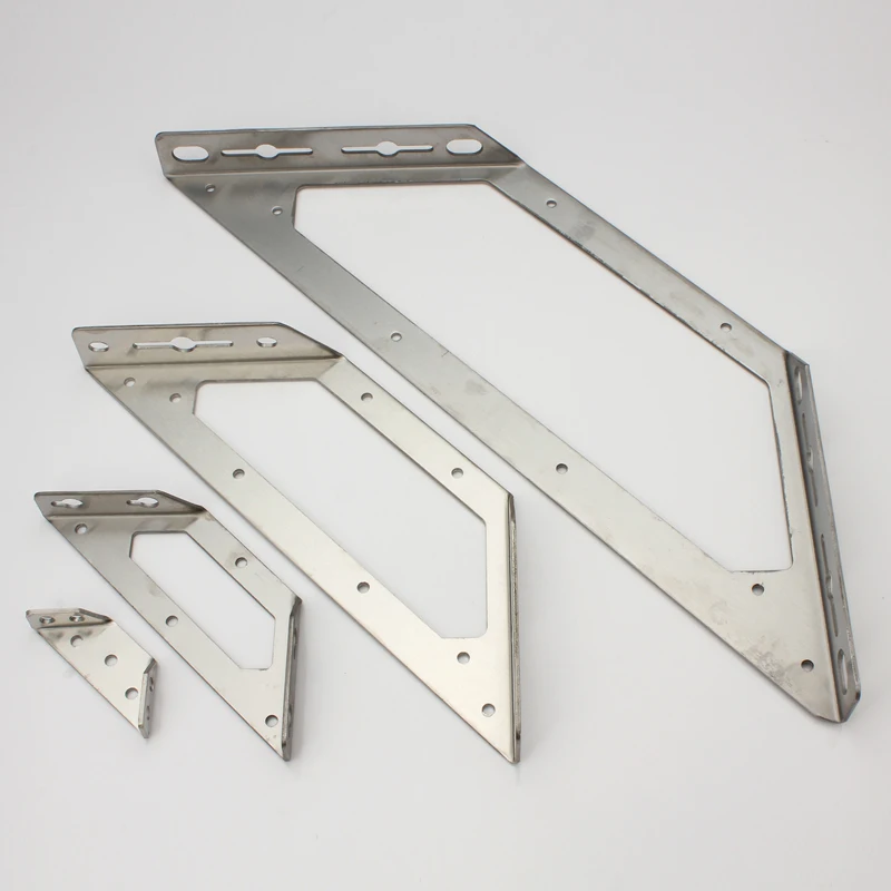 

1Pair 180mm JM-250 Stainless steel corner bracket, Fixing bracket, bulkhead, fittings Connectors, Furniture Hardware