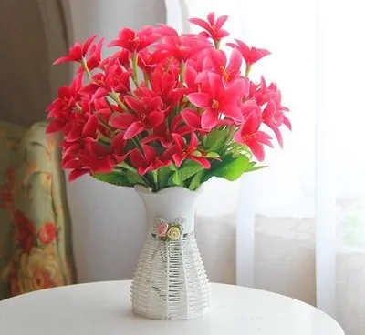 Aliexpress com Buy Artificial  flowers  wedding  living 
