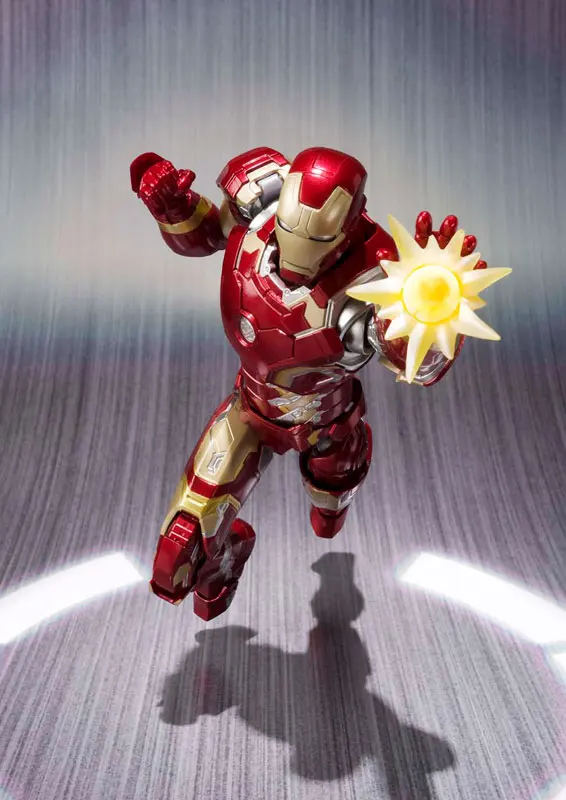 Оригинальная фигурка BANDAI Tamashii нация S. H. Figuarts(СВЧ)-Железный человек Mark 43