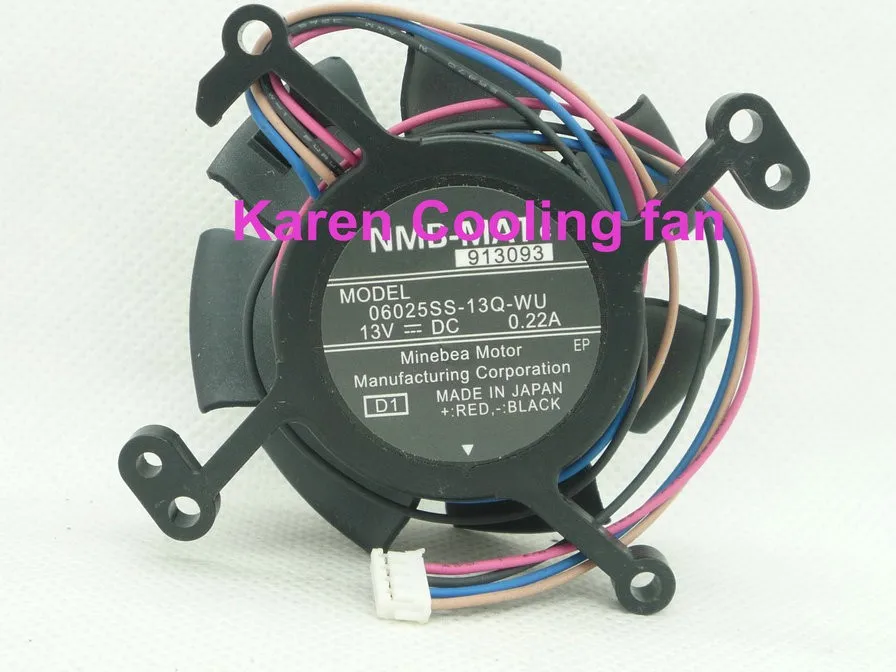 NIDEC НМБ 6 см 06025SS-13Q-WU 2410EL-09W-M56 H428E C05S C20X 30X C40X c240Xprojector colling fan