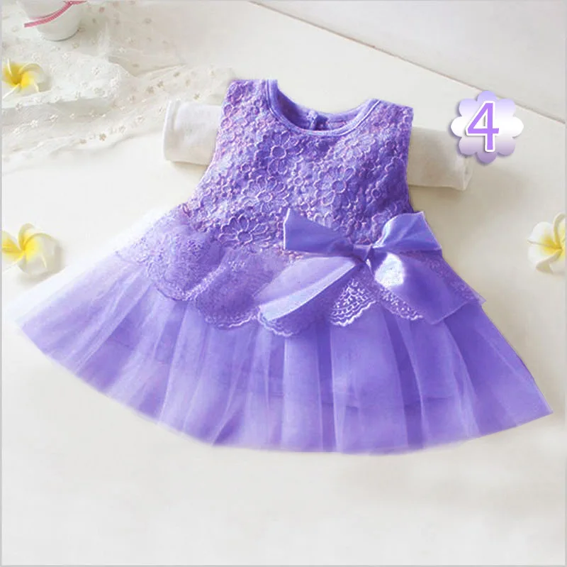 purple color dress for baby girl