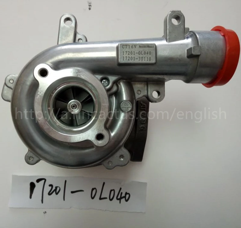 Автозапчасти Электрический CT16V комплект для турбонаддува 17201-0L040 17201-30110 17201-30100 для двигателя Toyota Hilux 1kd