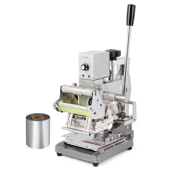

Good Quality Hot Foil Stamping Machine Tipper Stamper Bronzing w/ Sliver Foil Paper Manual Bronzing Tipper Stamper