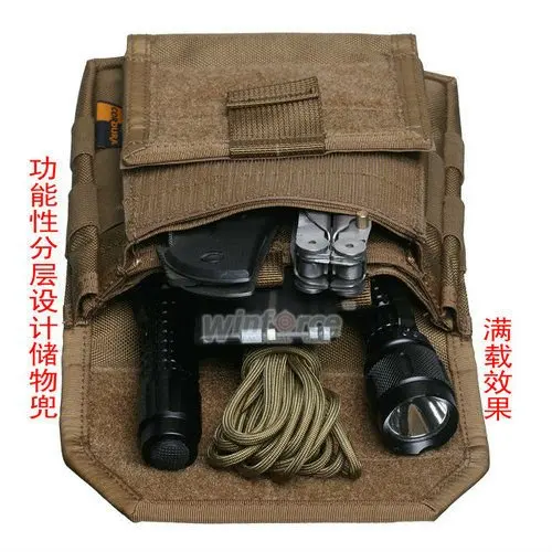 Ремень для тактического снаряжения WINFORCE/WU-14 Commando нагрудный мешок/ CORDURA/гарантированное качество военный и Открытый Универсальный мешочек