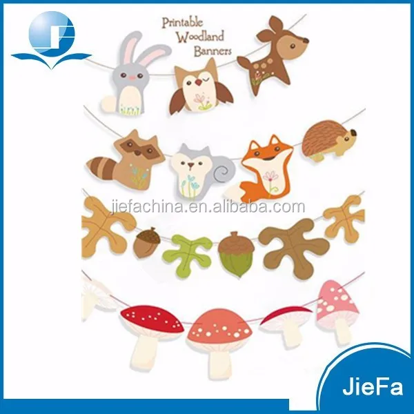 Китайский завод картонный заголовок с флажками DIY