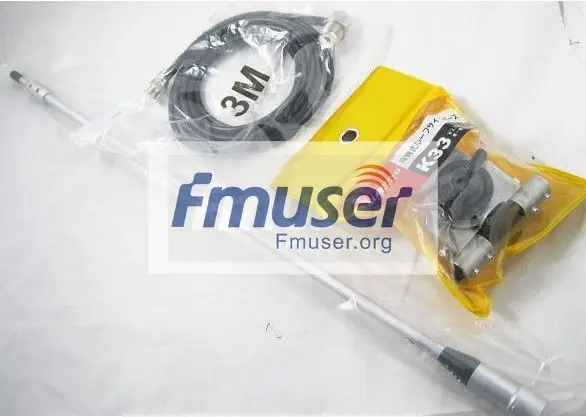 FMUSER CA-100 Автомобильная FM антенна для fm-передатчика радио вещателя 0-100 Вт с высоким коэффициентом усиления 88-108 МГц регулируемая