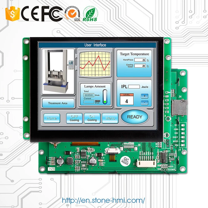 Support Any Microcontroller Intelligent touch TFT LCD 320*240 panel terminal