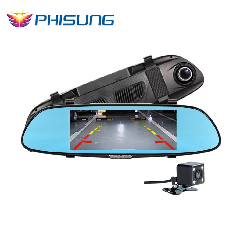 Prix pour 6.5 pouces HD1080P voiture dvr miroir Double Objectif G-sensor Enregistrement En Boucle parking dash cam vidéo registrator voiture Prix pour 6.5 pouces HD1080P voiture dvr miroir Double Objectif G-sensor Enregistrement En Boucle parking dash cam vidéo registrator voiture