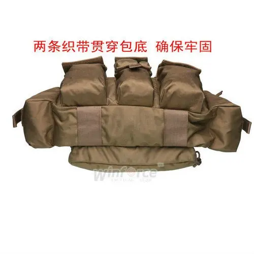Ремень для тактического снаряжения WINFORCE/WC-04 Bail-Out Bag/ CORDURA/гарантированное качество военный и открытый сумка для переноски