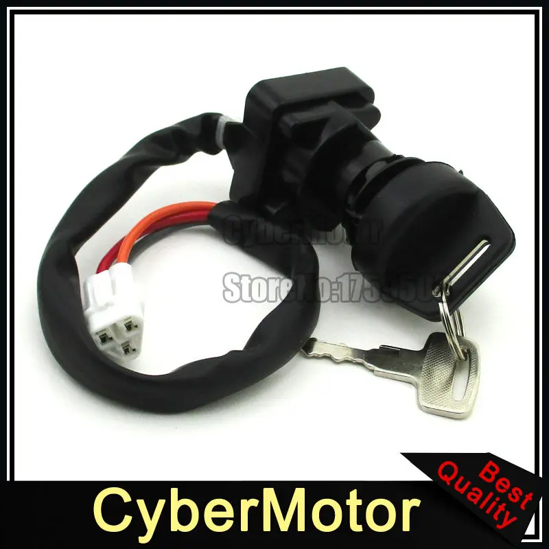 Ключ зажигания для Arctic Cat DVX400 ATV Quad 2005 2006 2007 2008 Suzuki LTZ400 Quad 2005 2006 2007 2008 KFX400 DVX400