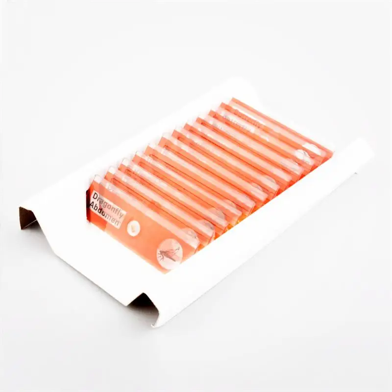 

12 kinds red plastic prepared slides for child's toy