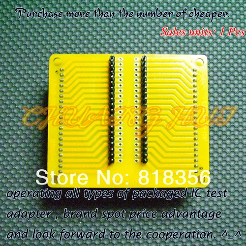 ADP-28F160-TS программатор адаптер 29F160(TSOP48) HI-LO все-11 программатор адаптер/IC Разъем