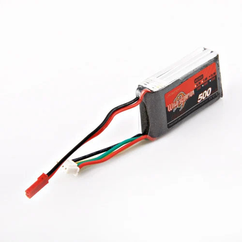 1 шт. Wild Scorpion11.1V 500MAH 25C 3s Высокая мощность lipo батарея для радиоуправляемого квадрокоптера дрона вертолета автомобиля самолета