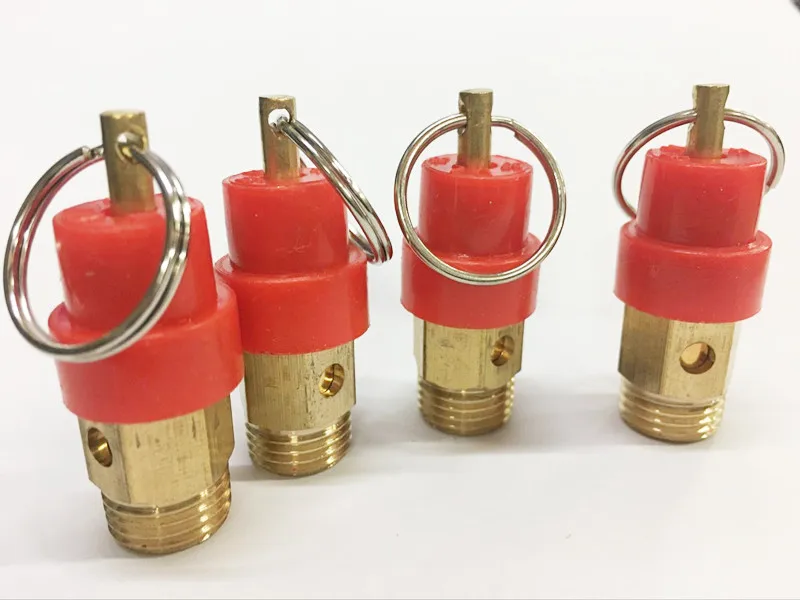 5 шт. 0.9Mpa 1/" BSPT воздушный компрессор предохранительный клапан предохранительные клапаны