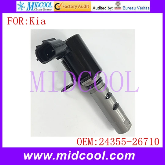 New Camshaft Timing Oil Control Valve VVT OE NO. 24355 26710 for Kia