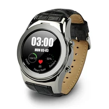 2016 neue Arrivel Runde Smart Uhr ios Android Smartwatch Unterstützung SIM CD Karte Bluetooth Sport Armbanduhr Für Apple Huawei Telefon