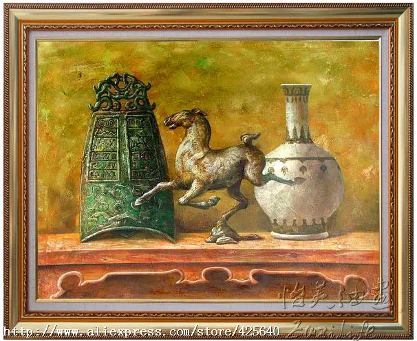 Натюрморт фарфор картина маслом на холсте Высокое качество ручной росписью painting22