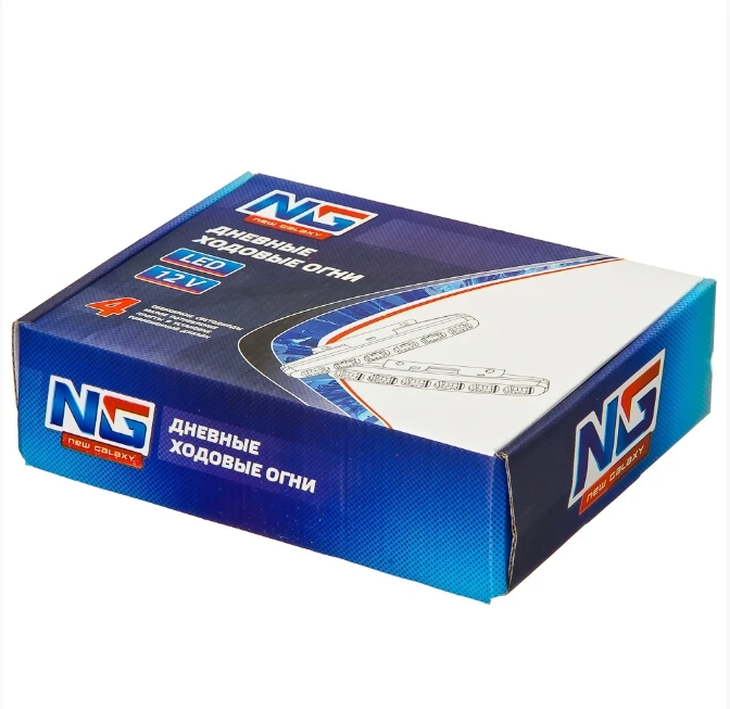 ДНЕВНЫЕ ХОДОВЫЕ ОГНИ NEW GALAXY | LED 3шт Линзы алюм. корп 12 V 2шт ||led work light lamp|work lampled