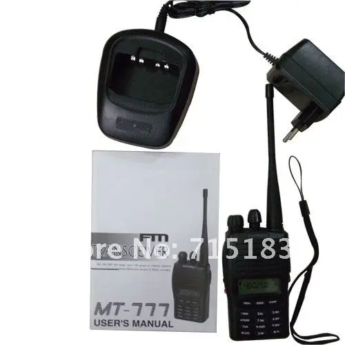 Горячая Распродажа, новинка, MT777 UHF/VHF, портативный fm-приемопередатчик, двухстороннее радио, 128CH walkie talkie interphone