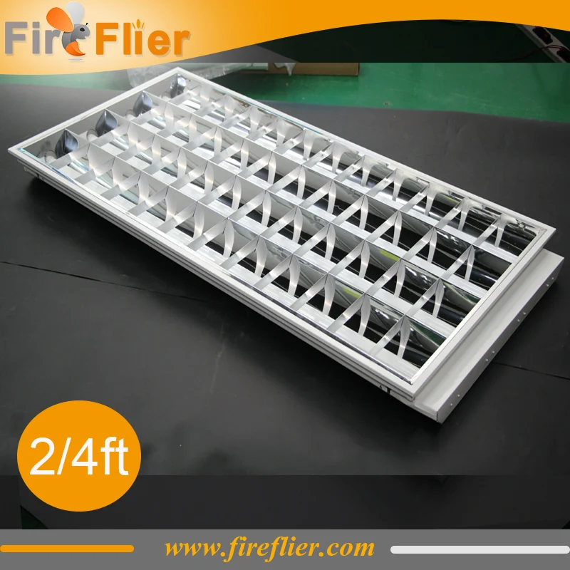 

Free Shipping 6pcs/lot 2FT 4FT led T8 grille lamp,16w 24w 32w 36w 54w office lighting t8 grid light fixture 600*1200mm 600*300mm