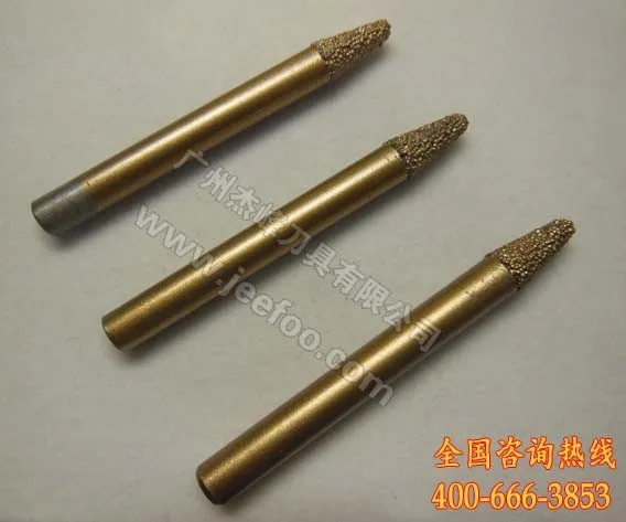 A1-20Angle 6*3*12 мм Taperd алмазное спекание камень и стекло гравировка Биты 20 градусов