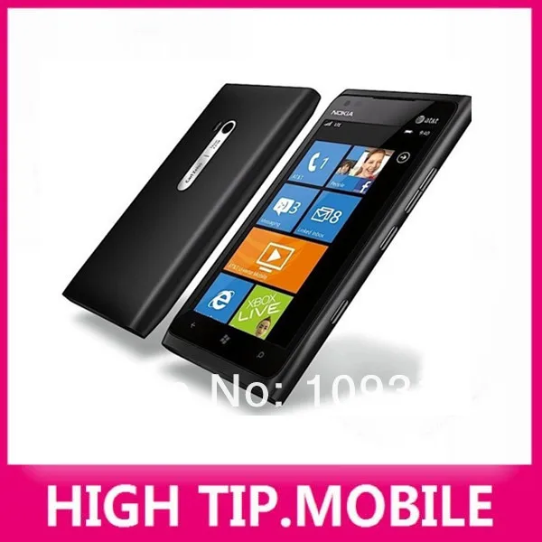 Nokia Lumia 900 разблокированный мобильный телефон 3g GSM wifi gps 8MP 16GB памяти Windows os Восстановленный 1 год гарантии