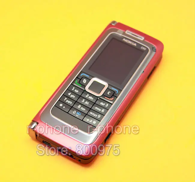 NOKIA E90 мобильный телефон 3g gps Wifi 3.2MP Bluetooth смартфон красный и подарок