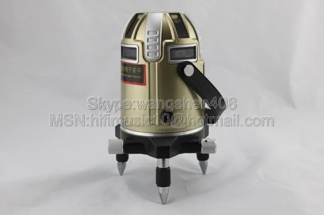 Leter Precision 8 линий перекрестный лазерный уровень 360 градусов Лазерная линия(4V4H электронная система) высотный строительный уровень