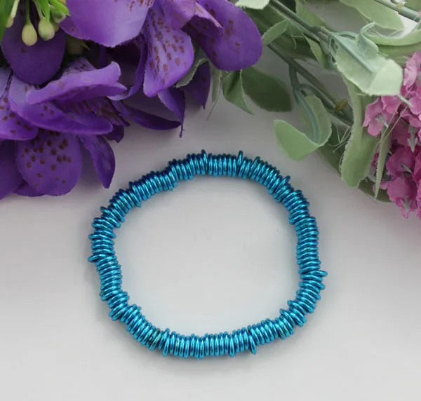 1 шт. Европейский стиль Skyblue Link браслет#22463